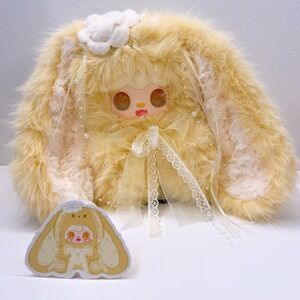 Yooki Bunny Floral Fragments 400% "Sunflower" Yellow Plush Blind Box